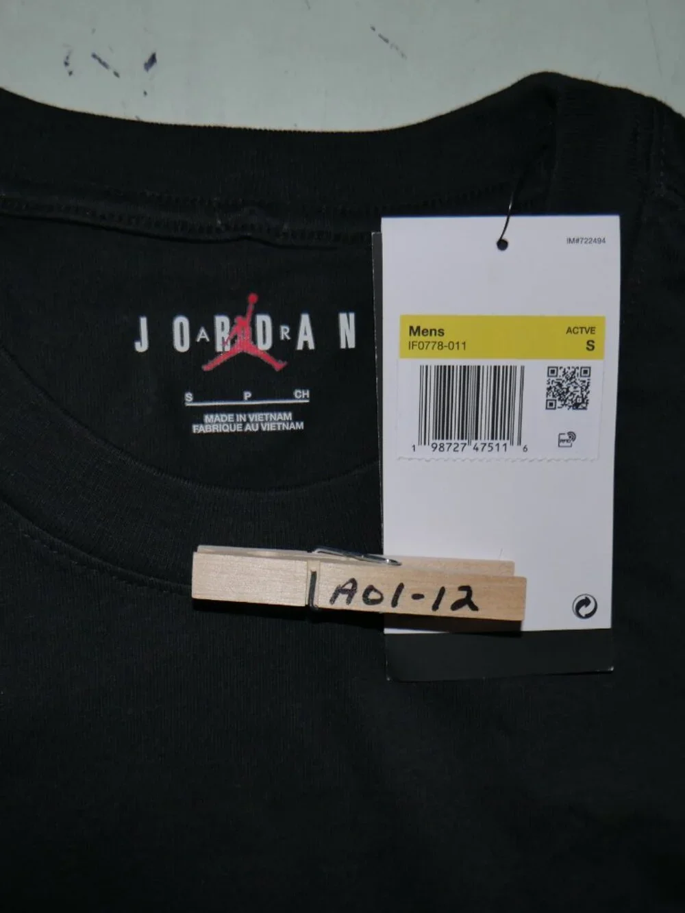 Air Jordan 11 Gamma Blue Brooklyn Oversized Fit Crew Men's Sizes S M L XL NWT